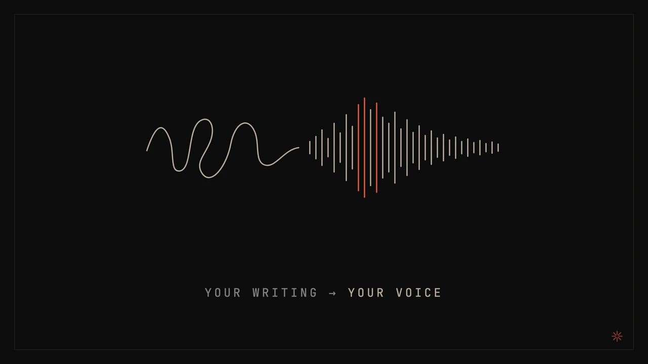 Voice Profile Builder: a Claude Code skill that trains AI on your pre-AI writing so it drafts in your real voice